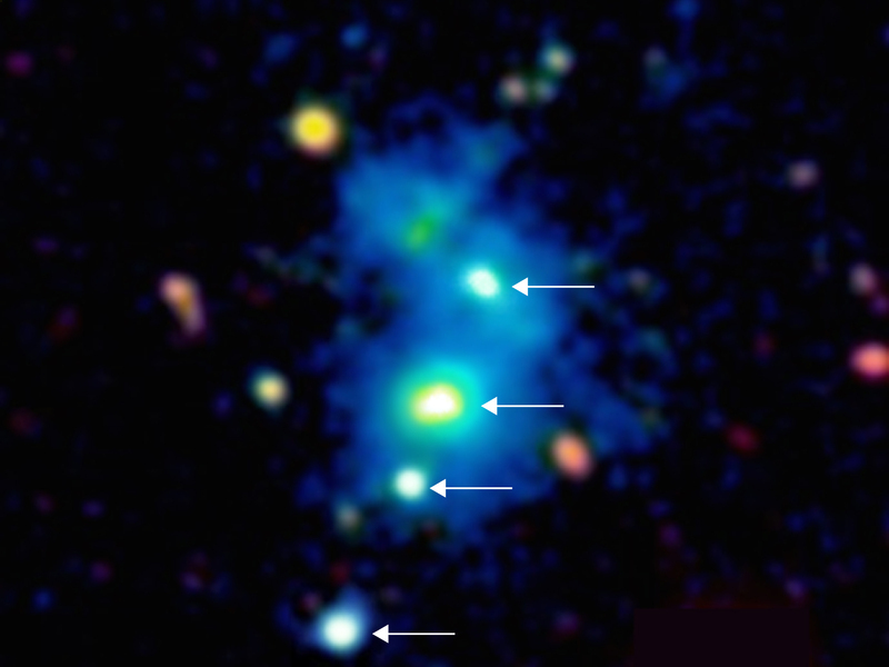 Four High Redshift Quasars Puzzle&nbsp;Astronomers