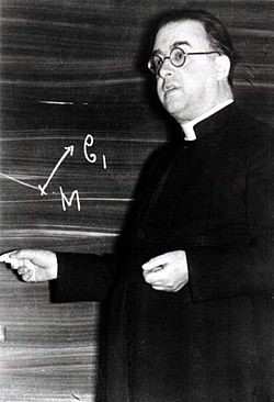 Georges Lemaitre Credit: Wikipedia