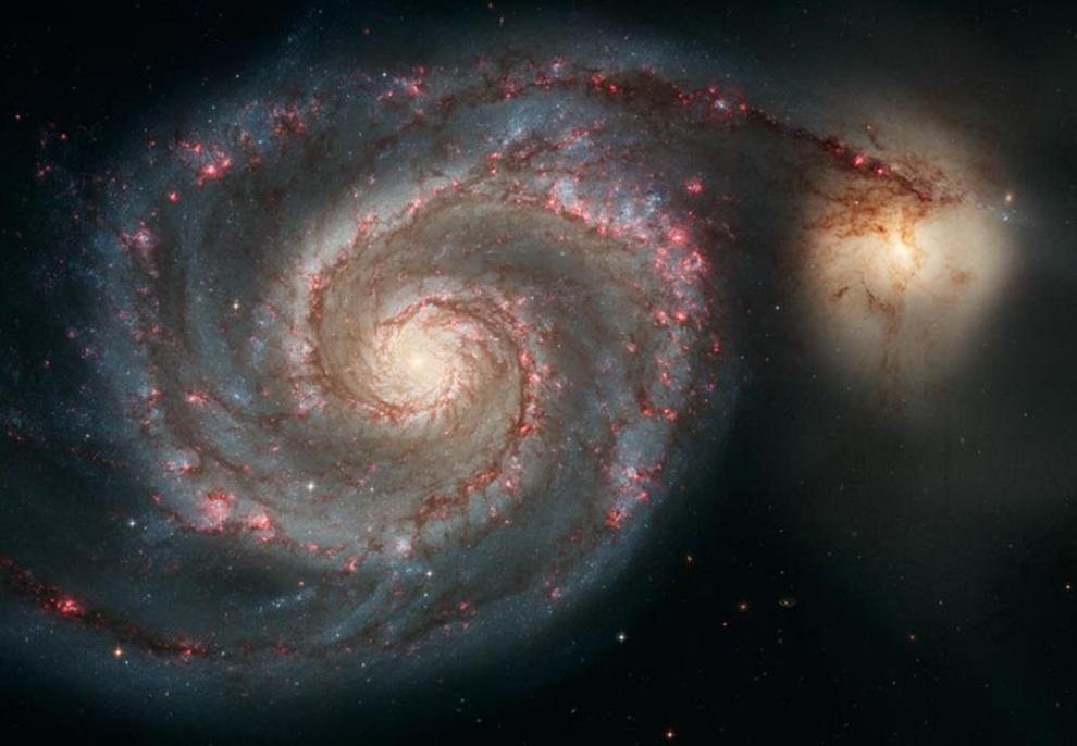 Whirlpool galaxy M51 Credit: Hubblesite.org pr2005012a