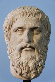 Plato: copy of portrait bust by Silanion. Credit: Wikipedia