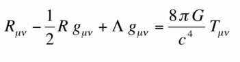 Einstein field equations