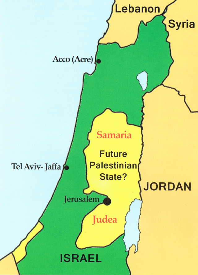 Map Israel 2