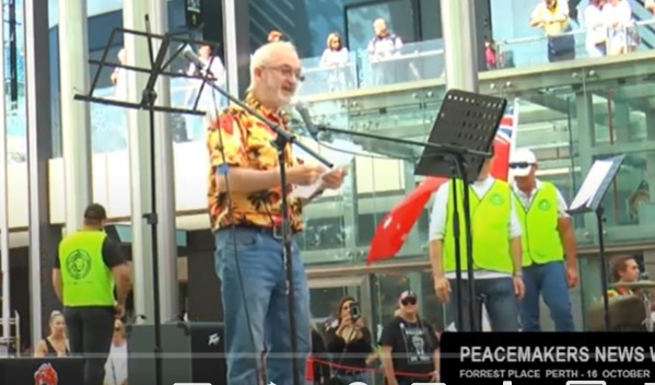 Freedom Rally Perth Western Australia October&nbsp;16th