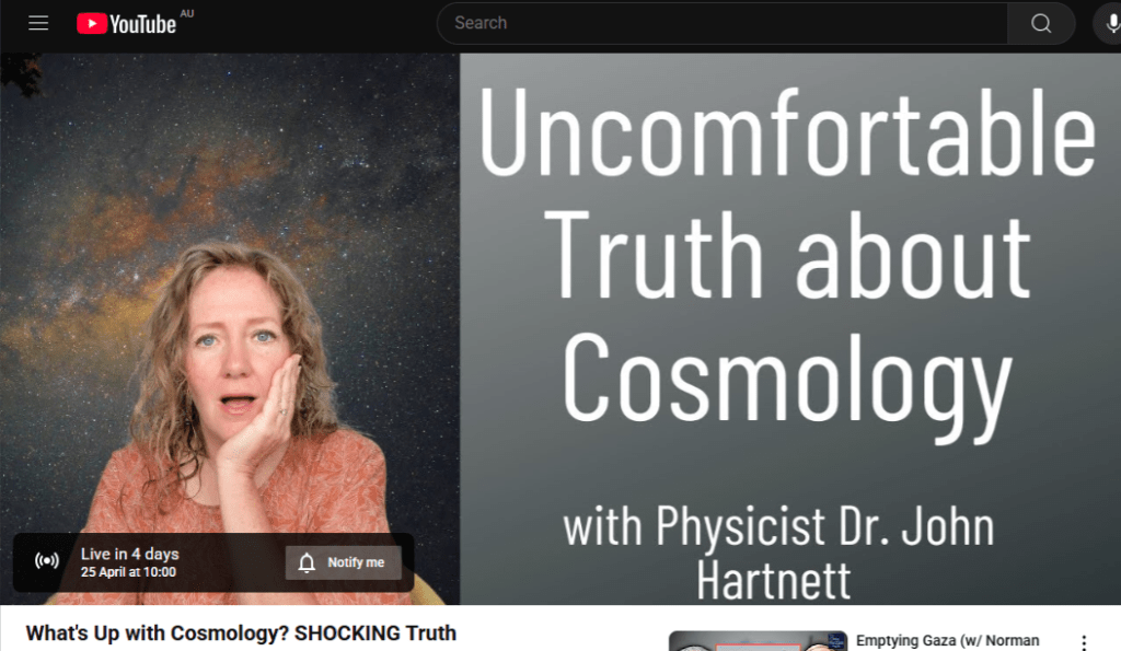 Uncomfortable Truth About&nbsp;Cosmology