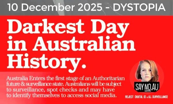 December 10, 2025 | Australia Has Become a Dystopian Surveillance Police&nbsp;State