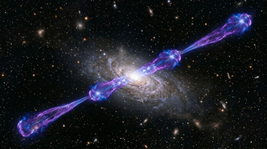Do Million-Light-Year-Long Galactic Jets Disprove the Bible on the Age of the&nbsp;Universe?