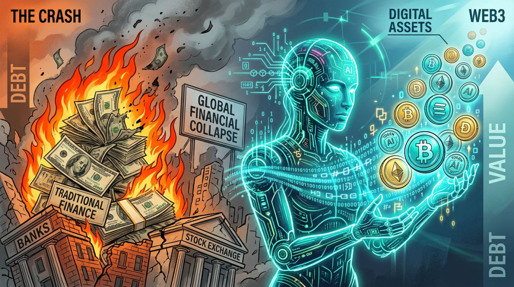 AI creates digital tokens amid burning dollars