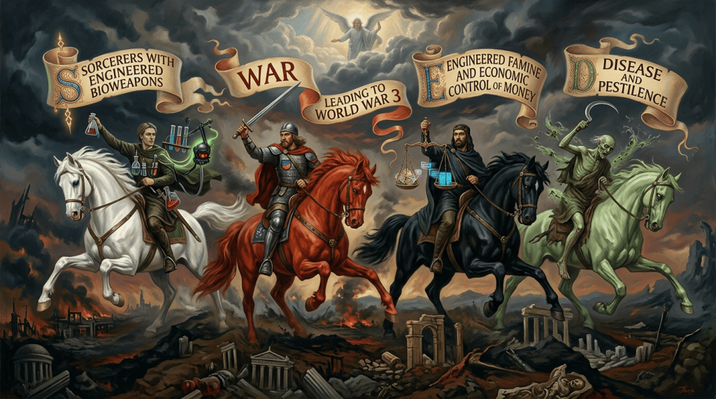 Global Depopulation Agenda | Engineered Crises Including Pandemic Sorcery, Disease, Famine, Fiat Currency and War